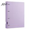 Large Capacity Document Folder 4-Hole Folder/A4 File Bag, Durable PP Portable Storage Lightweight Folder, Macaron Colors Organizer for Office