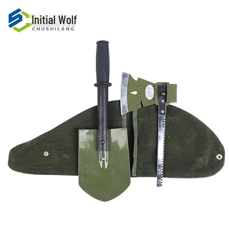 Initial Wolf 3-in-1 Outdoor Survival Shovel Set