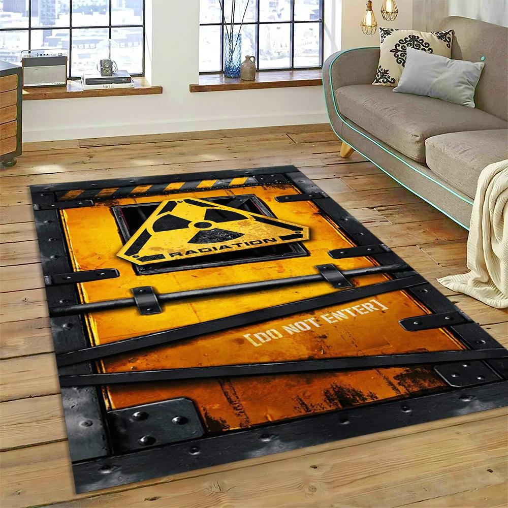 3D Gamer Game Gamepad Cartoon Carpet Rug for Home Living Room Bedroom Sofa Doormat Decor,Child Play Area Rug Non-slip Floor Mat