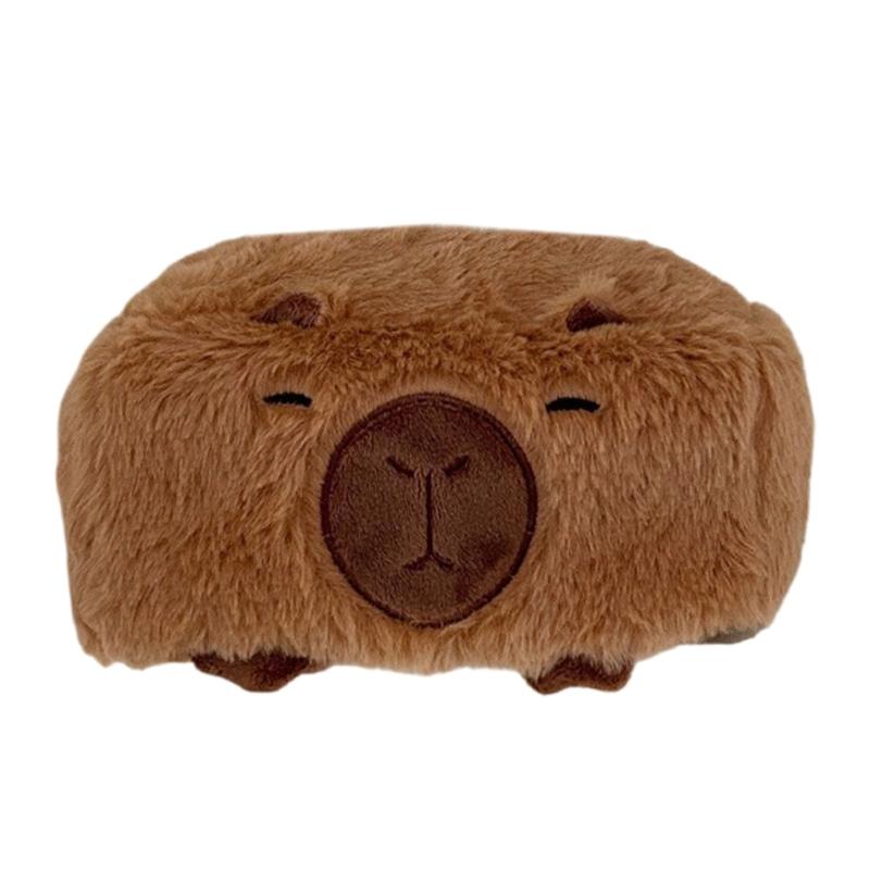 

Sturdy Plush Tissue Storage Box Holder for Home and Office Use Elegant Designs Keeps Tissues Dry and Portable to Use 1