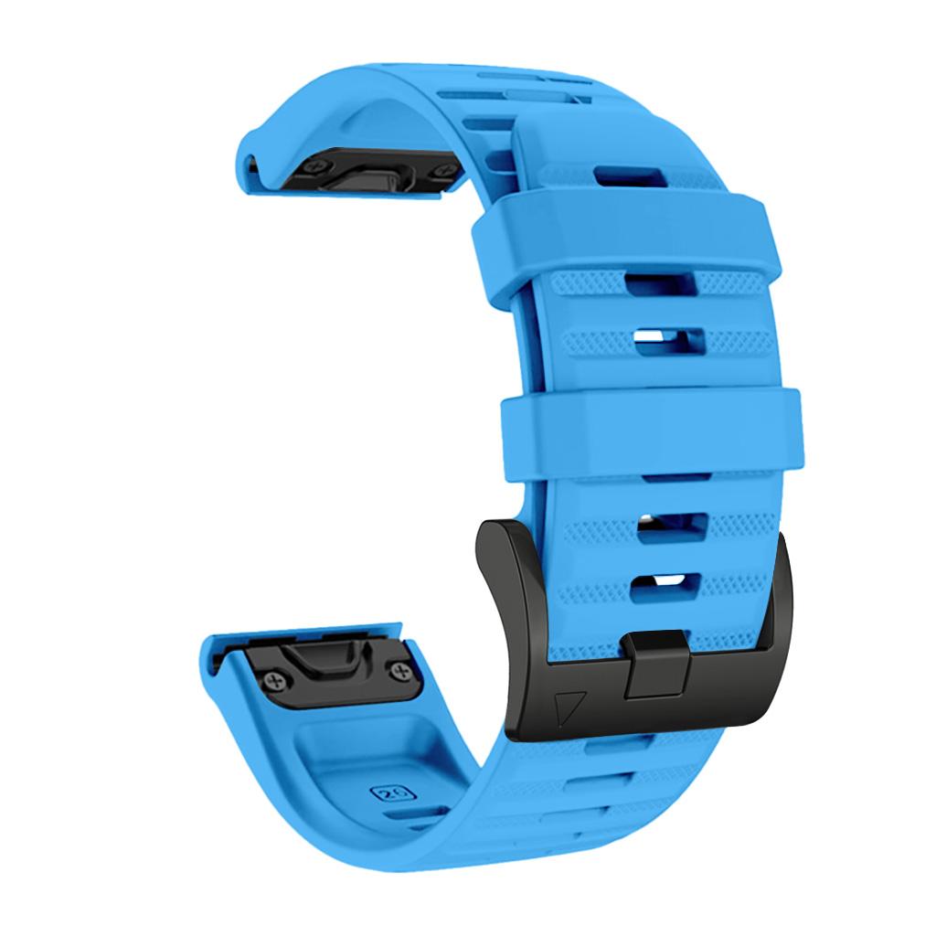 26/22mm Soft Silicone Strap for Garmin Fenix 8/Tactix 8/Enduro3 2/Fenix E 7X 6X Quick Fit Bracelet Wristband Garmin Fenxi E 47mm