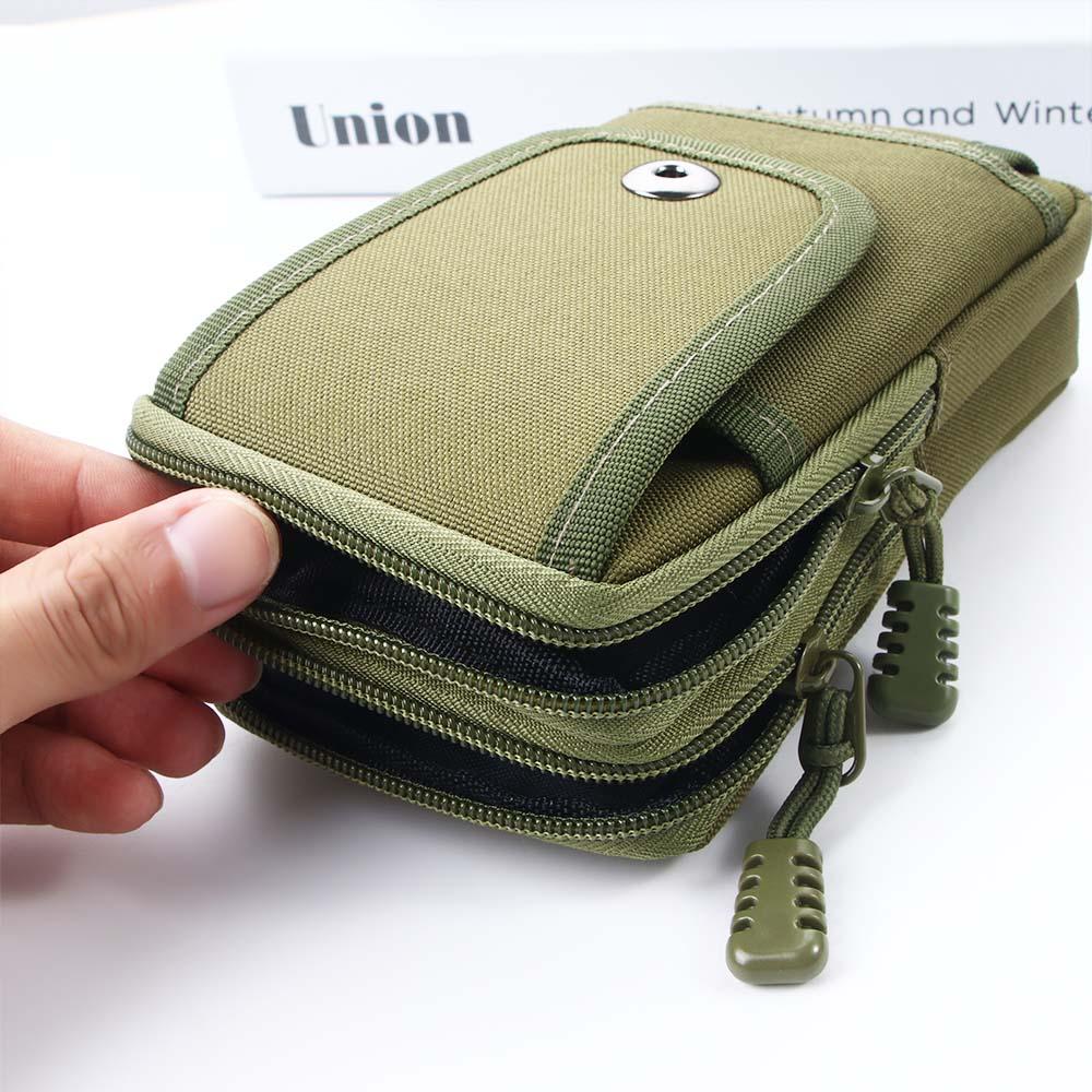 Tasche Camping Handytasche Gürtel Hüfttasche Outdoor Gürteltasche Reißverschluss Hüfttasche Hüfttasche