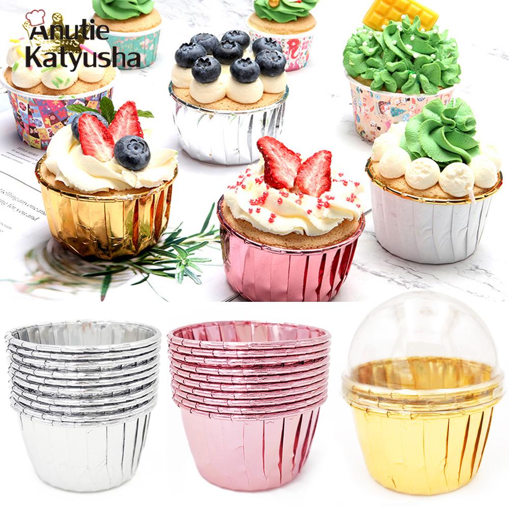 50 Pirottini Per Muffin E Cupcake In Carta – Fodere Da Forno Monouso, Antigrasso, Qualità Spessa, Per Dolci Fatti In Casa
