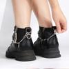 New Metal Hearts Side Shoe Chains DIY Shoe Accessories Heel Chains for Women Boots Shoes Decoration Party Fashion Jewelry Gifts