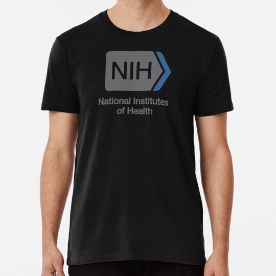 Nih National Institutes Of Health Mask Size S To 4XL T-Shirt Tops Tee