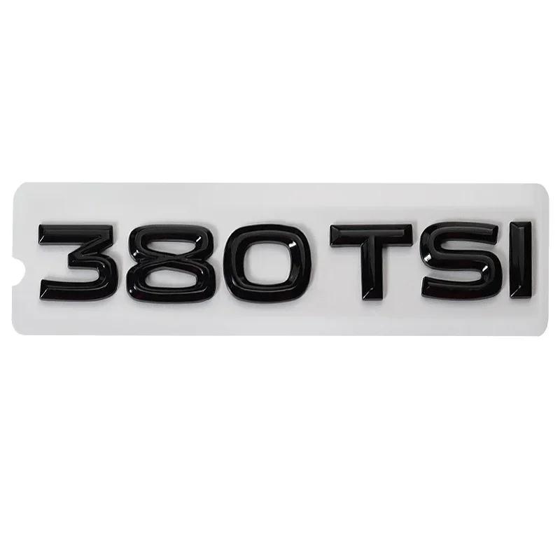 3D ABS 280TSI 380TSI Car Body Side Emblem Auto Rear Trunk Badge Sticker For VW Golf Passat Jetta Tiguan Polo Vento Lavida MK4