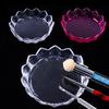 Nail Brush Holder Stand Organizer Case Cleaner Container Storage Box Tray Plate Rhinestone Glitter Display Nail Art Tools