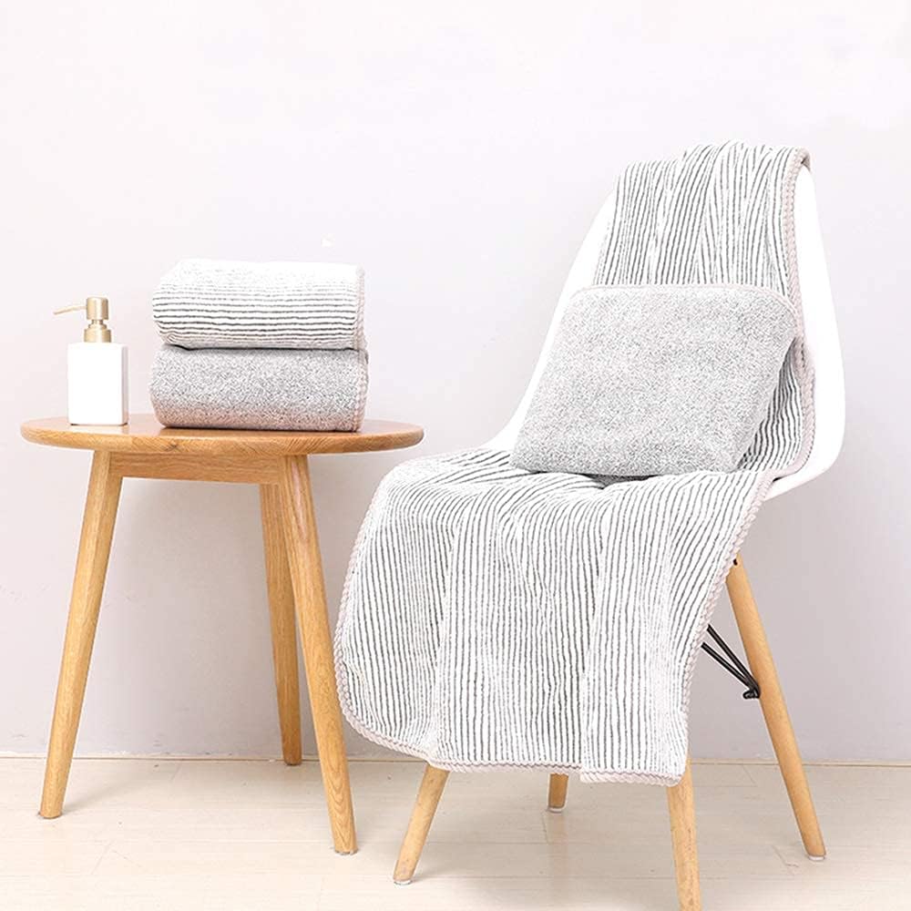 Microfiber Bath Towel, Soft and Super Absorbent Bathroom Shower Towel, Plush Drying Off Towel, Multipurpose Use for Hotel, Gym, Sports, Swimming,