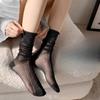 Women's Summer Ultra Thin Ballet Wind Drum Crystal Pile Socks