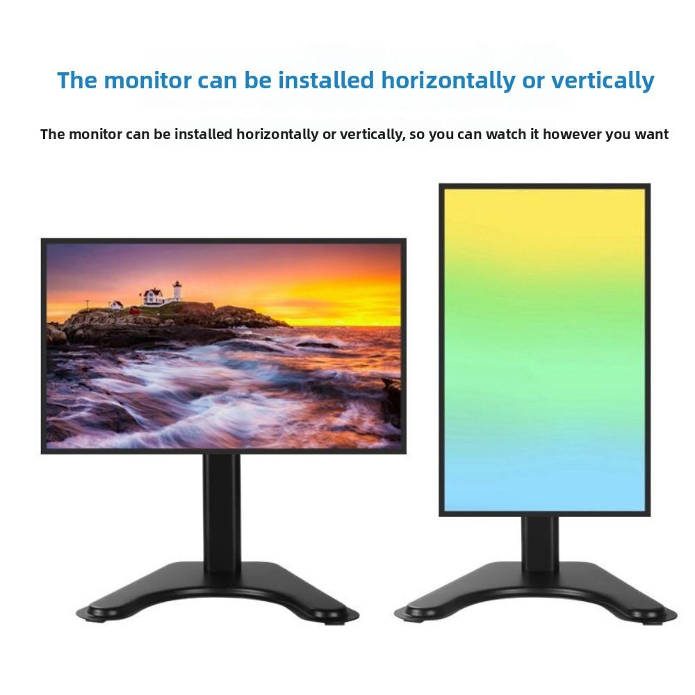 Large Base Computer Monitor Stand Adjustable PC Screen Stand Bracket Desktop Monitor Holder  Home