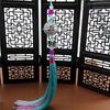 Qingxin Palace Bell Tassel Pendant Hanfu Waist with Yunmeng Jiang Pendant Palace Bell Ancient Style Accessories Fan Pendant Hanging Ear