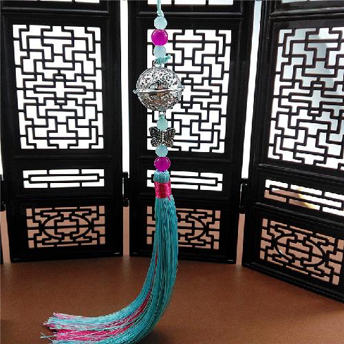 Qingxin Palace Bell Tassel Pendant Hanfu Waist with Yunmeng Jiang Pendant Palace Bell Ancient Style Accessories Fan Pendant Hanging Ear