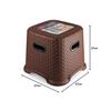 Classic Perfect Posture Plastic Stool | Plastic Stool for Sittng | Light Weight & Stackable