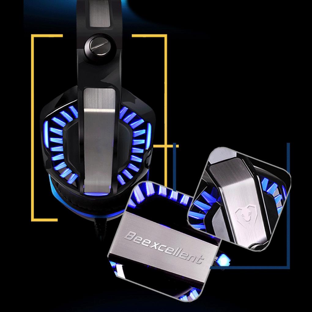 Buy Beexcellent Gm-2 Gaming Headset With Mic Noise Reduction Headphones  With Led Lights Ear-Pads at affordable prices — free shipping, real reviews  with photos — Joom