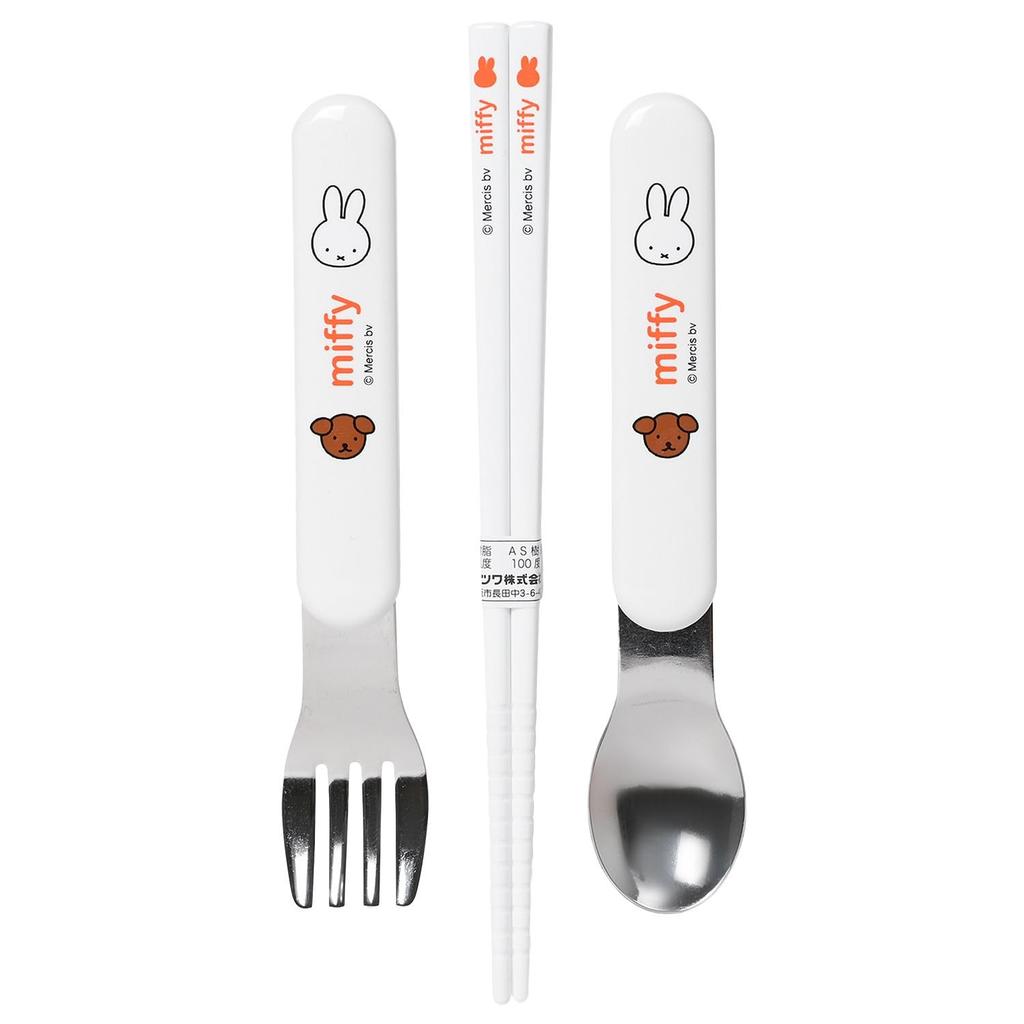 Kutsuwa Miffy Trio Miffy Kids Lunch Made in Japan Set, Series, MF815,
