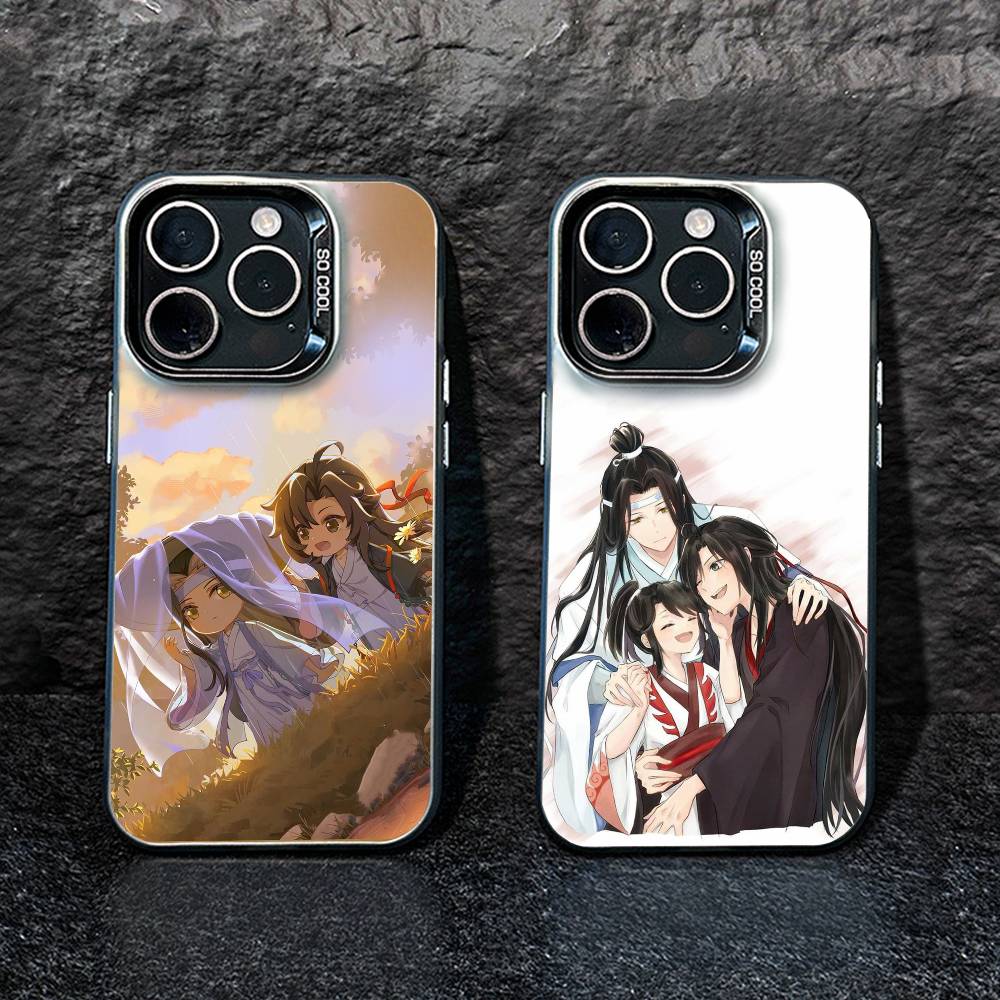 Grandmaster U-Demonic Cultivation Phone Case For iPhone17, 16,15,14,13,12 Pro Max Black Candy Matte Shockproof Cover