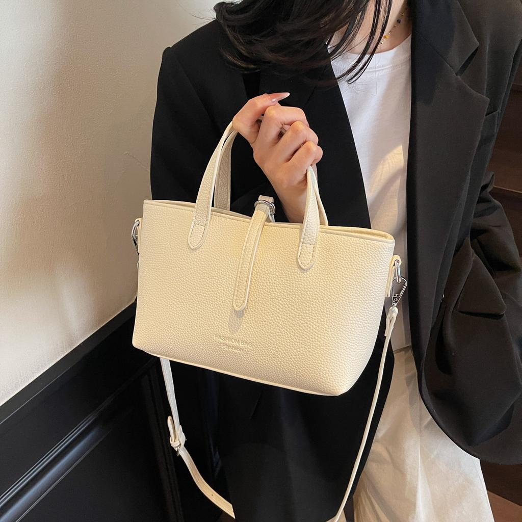 Niche Fashion Versatile Women's Bags, High-end Women's Hand Carrying Bucket Bags, Women's Korean Simple Casual Shoulder Bags, Handbags