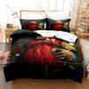 Deep Rock Galactic Dark Cave Space Mining Game Bedding Set Duvet Cover + 2 Pillowcases Teen Gaming Room Decor