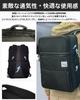 Mochila de Negócios YCD [Expansível com Reforço, Bolso de 2 Camadas para Armazenamento Multifuncional] Mochila de Trabalho para Homens, Leve, Grande Capacidade,