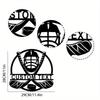 Personalized Ice Hockey Metal Wall Art, Custom Player Sign Dream Gift for Hockey Lovers