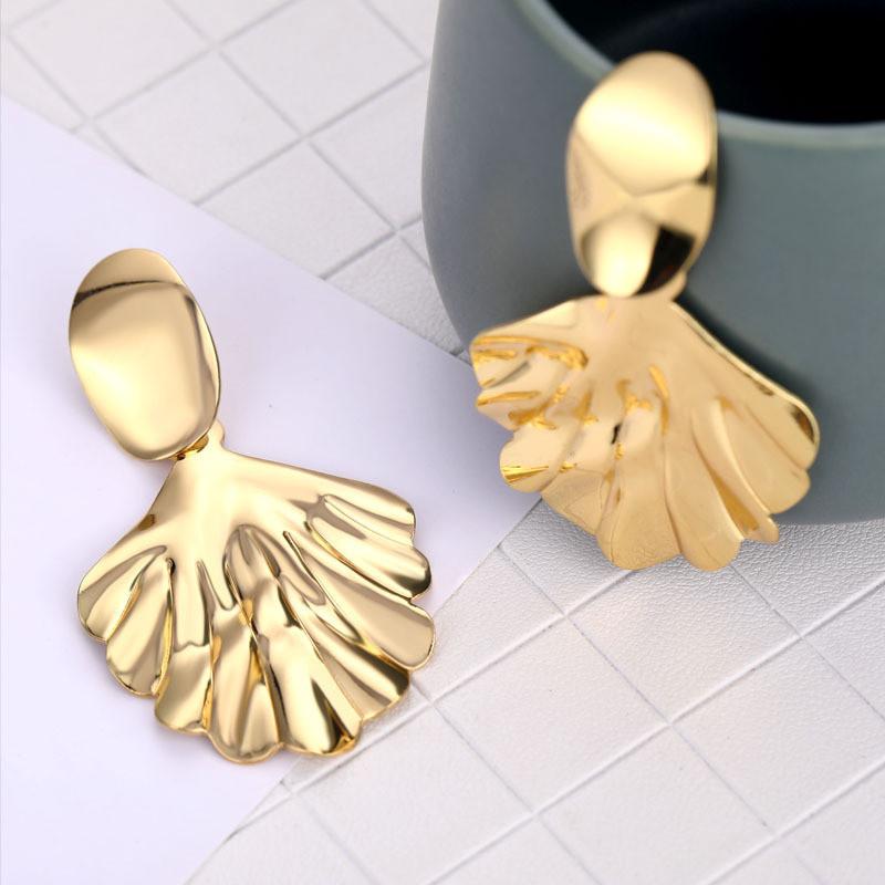Alloy Sleek Treeshaped Earrings Trendy European American Style