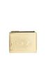 Cow Leather Bifold Wallet X09683PS202 UNI Gold H0500 [Diesel] Women's