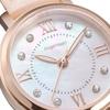 AngelHeart Sakura Time Solar Watch Water Resistant Sapphire Glass White Pearl Dial SKR24P-PK-J Women's