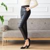 Plus Size Women's Down Cotton Trousers High Waist Winter Warm Pants Outer Wear Plus Velvet Padded Leggings
