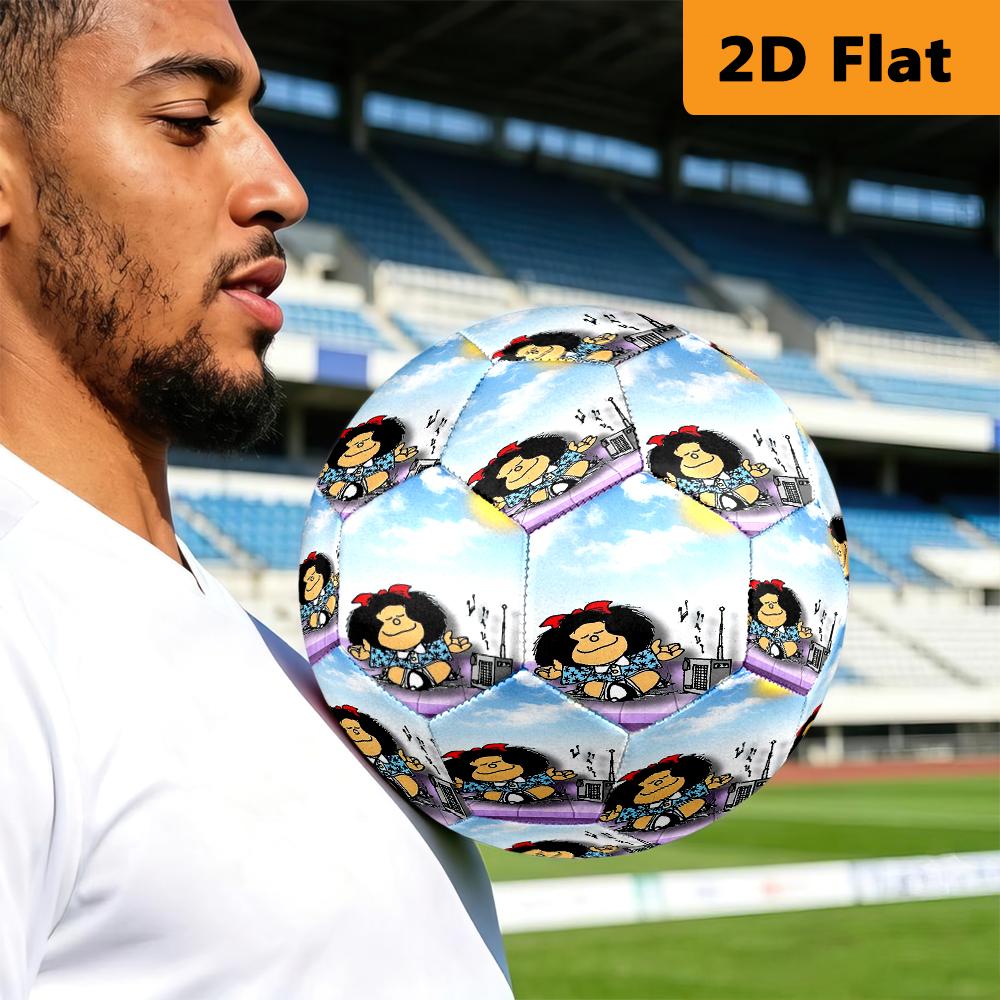 Mafalda'S Daydream Soccer Ball Suitable For Both Training And Competition High Elasticity