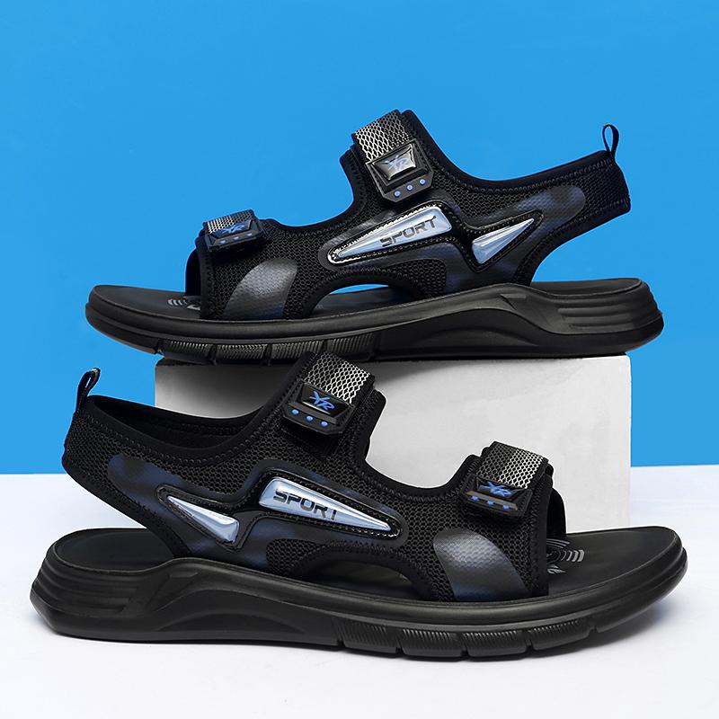 Sandals Men Fashion Breathable Summer Shoes Man Outdoor Men Sandals Slip On Antiskid Beach Sandals Shoes Collision Avoidance