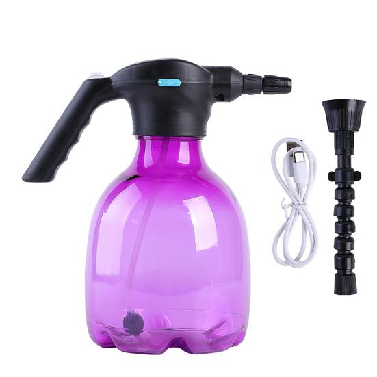 1,5L/2,5L elektrisk sprayflaske Automatisk plante Mister Sprayer Oppladbar hagesprøyte for hagearbeid