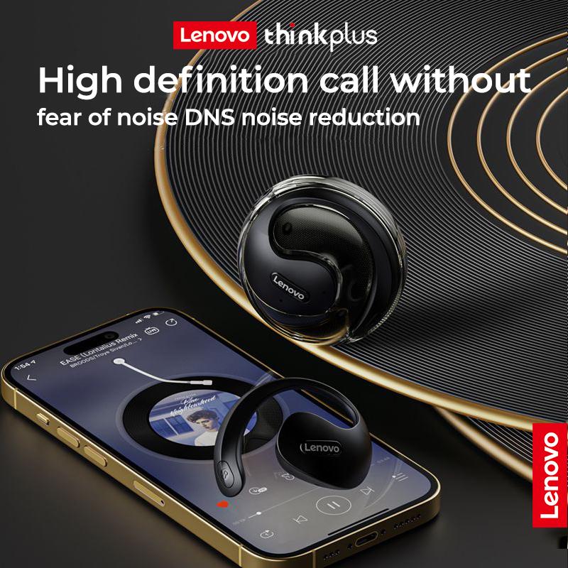 Orijinal Lenovo X15 Pro kablosuz mikrofonlu kulaklıklar Bluetooth 5.4 HiFi Stereo Ses kablosuz kulaklık Kulaklık Düğmesi Kontrolü