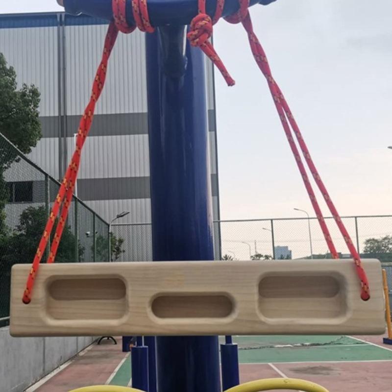 Wood Fingerboard Training Board Hangboards Rock Climbing Handmade Hangboards for Home and Outdoor Training