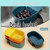 Strainer Draining Sink Basket Kitchen Garbage Filter Hanging Storage Rack
