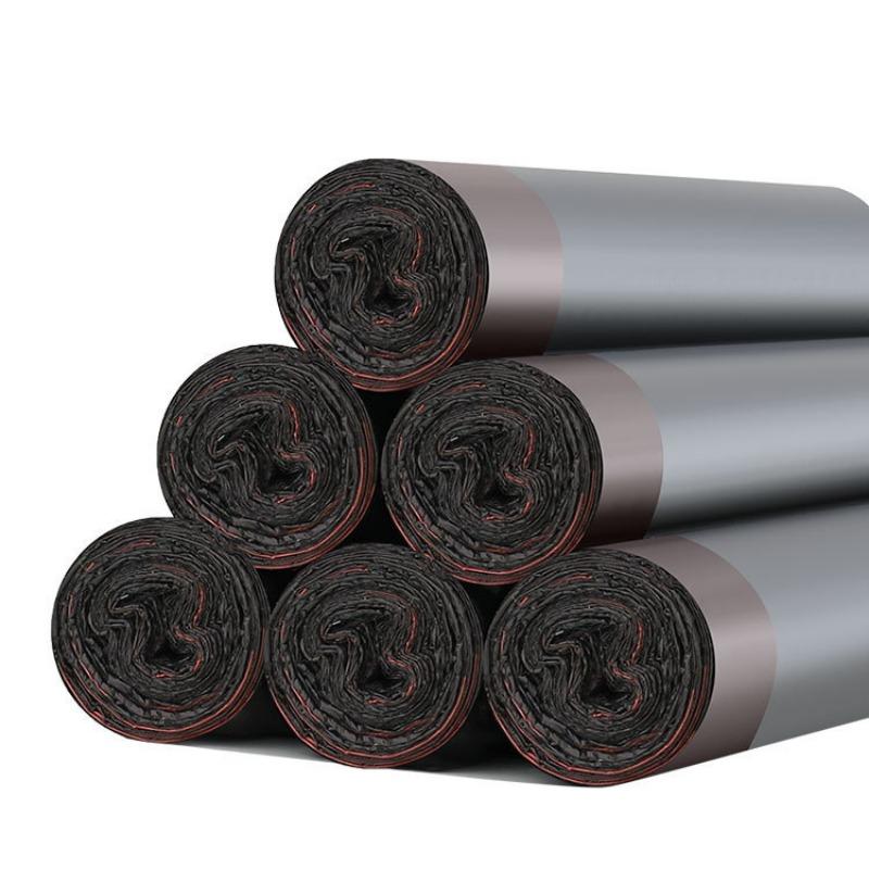 Virtuves Sabiezināti Vidēja un Liela izmēra Rokas aukliņu atkritumu maisi Vienreizlietojami plastmasas maisiņi