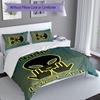 3pcs Custom Name Jul rapper Set,Includes 1 Duvet Cover and 2 Pillowcases,All-season Bedroom Decor