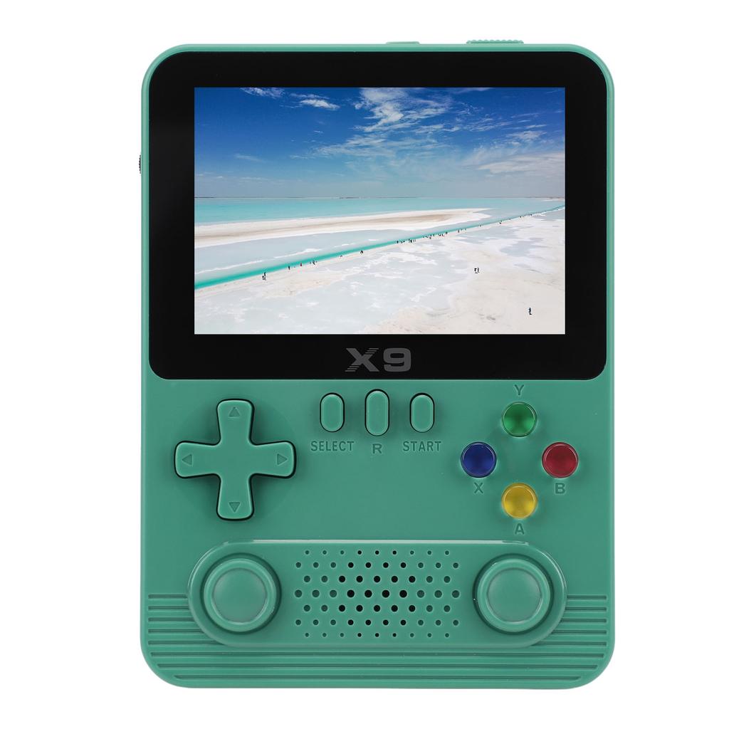 Handheld Games Consoles 3.5 Inch IPS Screen Support Connecting TV Two Players Portable Game Player with 32G Memory Card