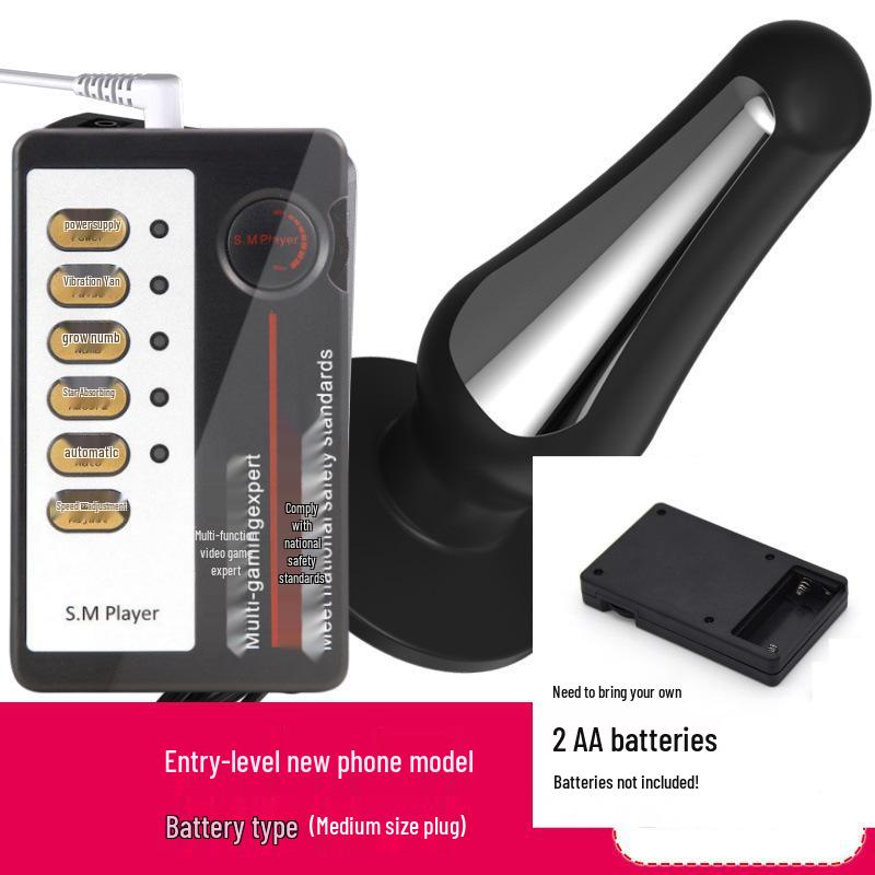 Electric Shock Silicone Conductive Nipple, Clitoral, and Anal Clamps - SM Training Toys