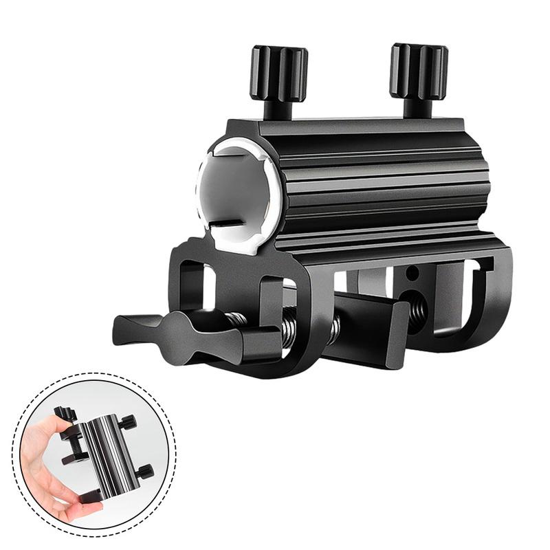 Black Adjustable Umbrella Bracket Adjustable Umbrella Holder For Fishing Chair Parasol Clamp Lightweight Umbrella Mount