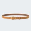 Luxury Design Suede Leather Belt Trendy Pin Buckle Waistband Retro Business Waist Strap  Gifts