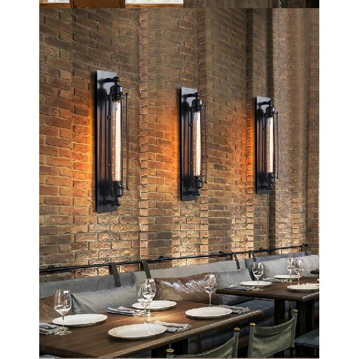 Retro Industrial Style Iron Wall Light Corridor Staircase Restaurant Loft Bedroom Lamp Bedside House Decor Indoor LED Lighting