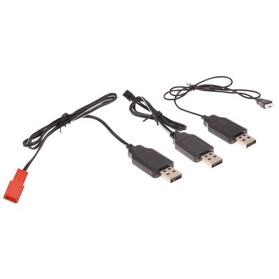 3.7V Battery Usb Charger Sm-2P Jst Xh2.45 X5 For Rc Helicopter Quadcopter Toy