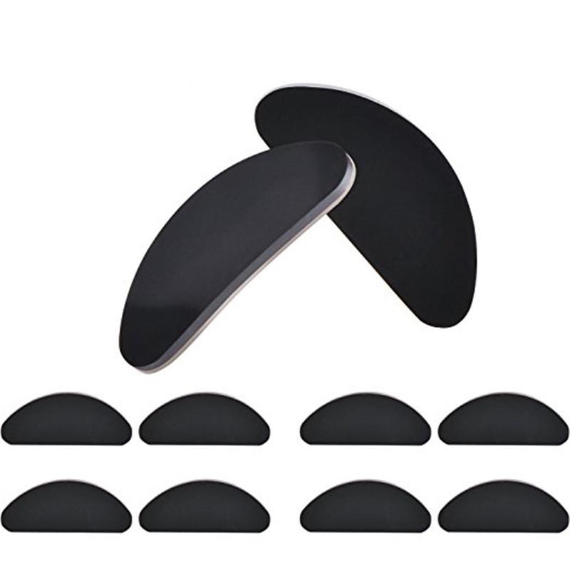 

10PCS Glasses Nose Pads Adhesive Silicone Nose Pads Non-slip White Thin Nosepads for Glasses Eyeglasses Sunglasses