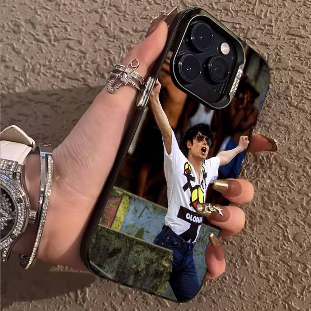 

M-Michael J-Jackson Phone Case for iPhone 17,16,15,14,13,12,11,Pro,X,Xs,Max,Plus Shockproof Cover iPhone15Plus