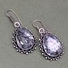 Black Rutile Set  Pendant  Jewelry Earring 18-20'' Gemstone Handmade
