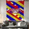 Clown Chase Whimsical Fun Tapestry Fashion Print Background Cloth Homestay Soft Decoration Tapestry Background Wall Hanging Cloth Work Of Art