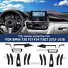 Carbon Fiber Style Interior Sticker for F30 F31 F34 F3GT 2013-2018 Center Console Multimedia PET Interior Panel