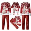 Print Cute Family Set Pajamas, Home Clothes, Family Set Long Sleeve Top Pants Set