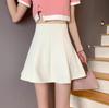 2026 A-Line High-Waisted Mini Skirt - Slimming, Fluffy Hem, Waist-Cinched Women's Spring/Summer Skirt Set