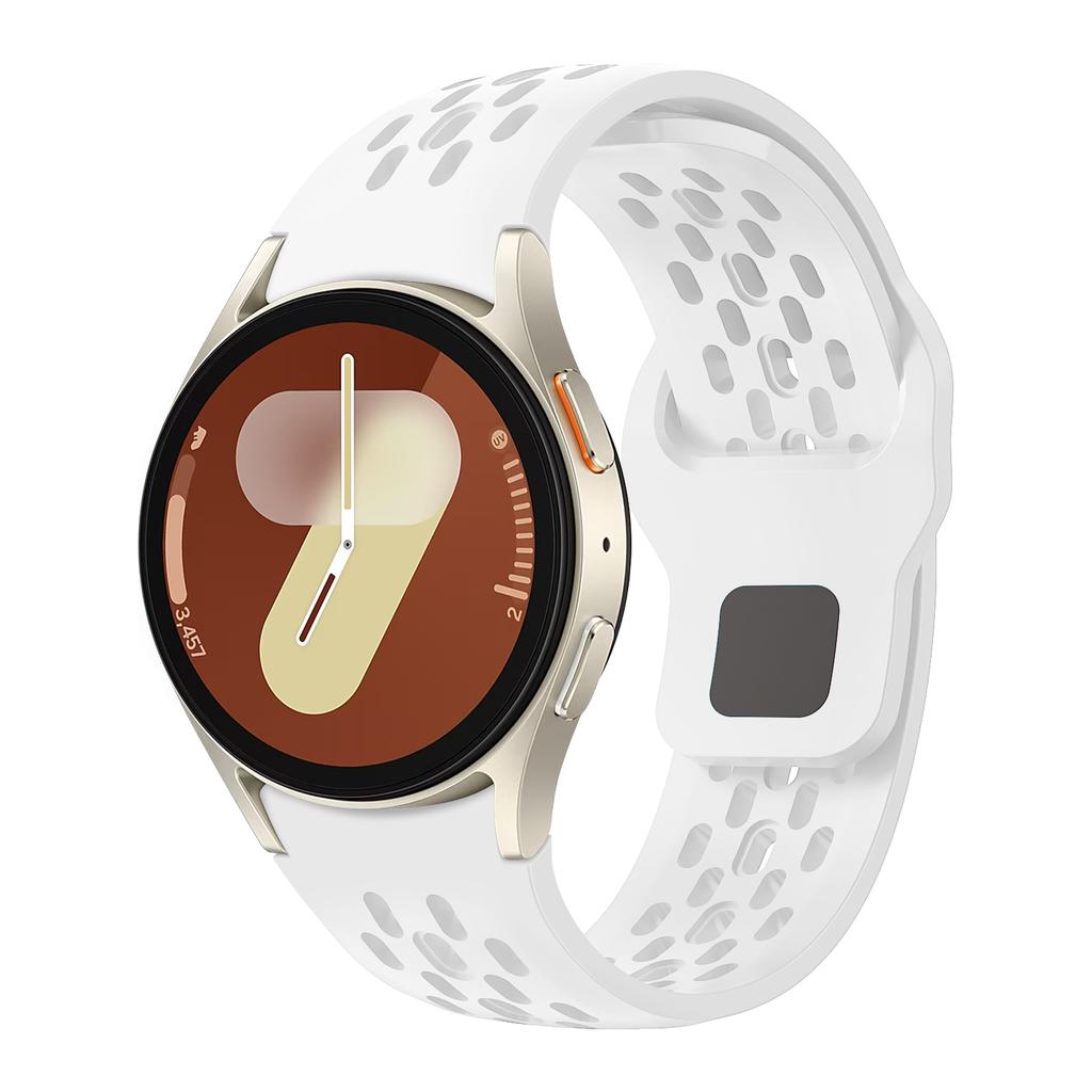Dla Samsung Galaxy Watch 7 Pasek 4/5/6/FE/classic/Pro 44mm 40mm Sportowy pasek na nadgarstek Silikonowy correa Bransoleta Galaxy Watch 7 Pasek